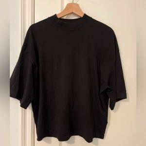 COS Women’s Boxy Black T-Shirt